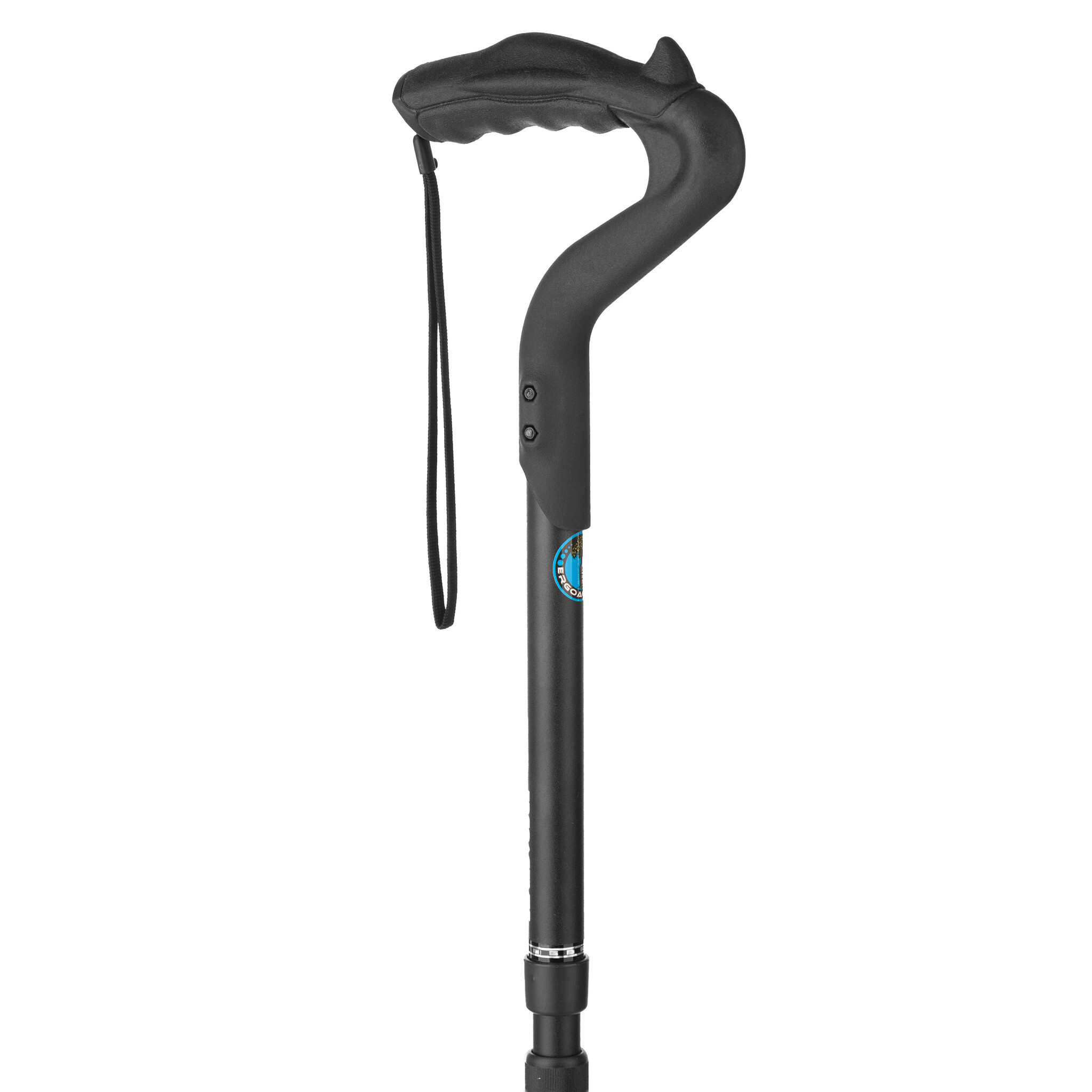 ErgoActives ErgoCane 2G Gehstock Schwarz Stoßdämpfend