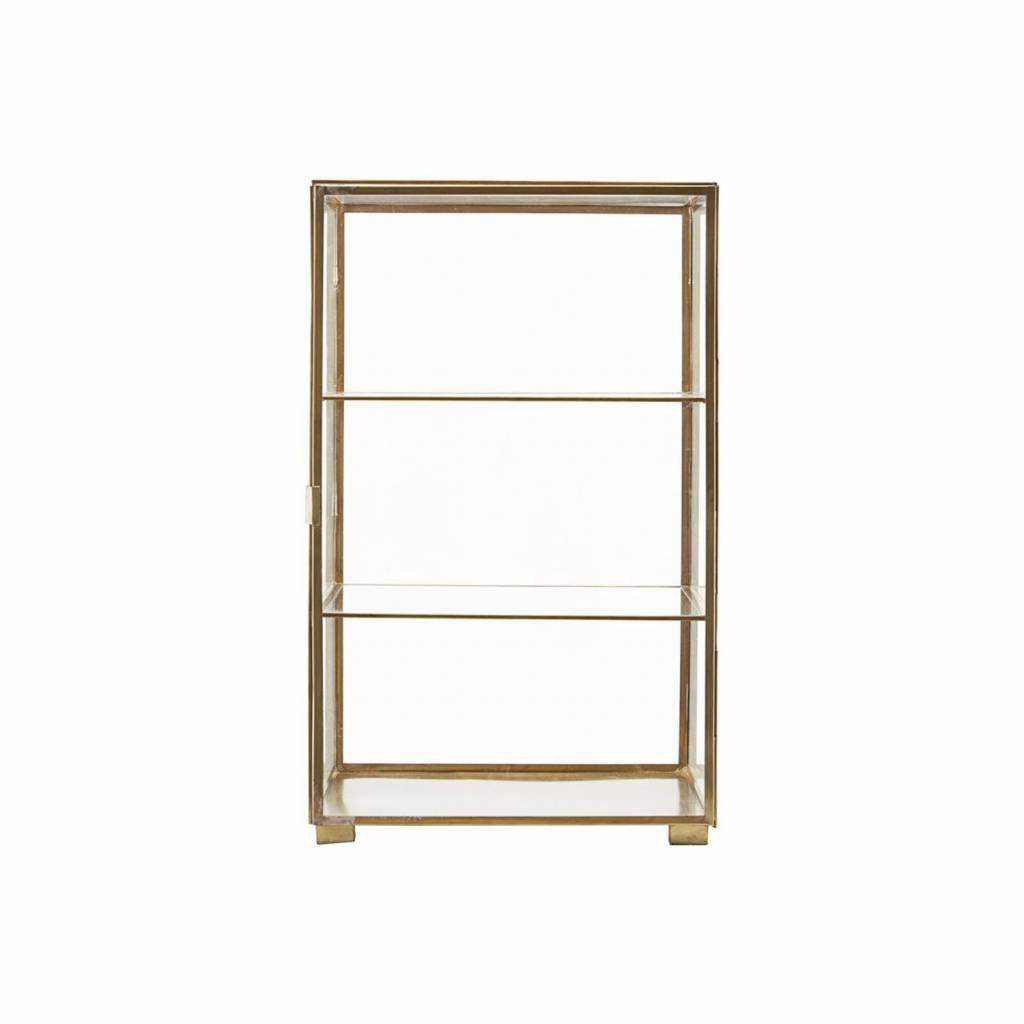 House Doctor Cb0750 Kastje Met 2 Planken Glass 35 X 35 X H566 Cm Messing house doctor kopen in de aanbieding House Doctor Cb0750 Kastje Met 2 Planken Glass 35 X 35 X H566 Cm Messing house doctor kopen in de aanbieding