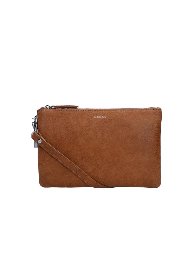 LOULOU ROBUSTE CLUTCH M BRUIN