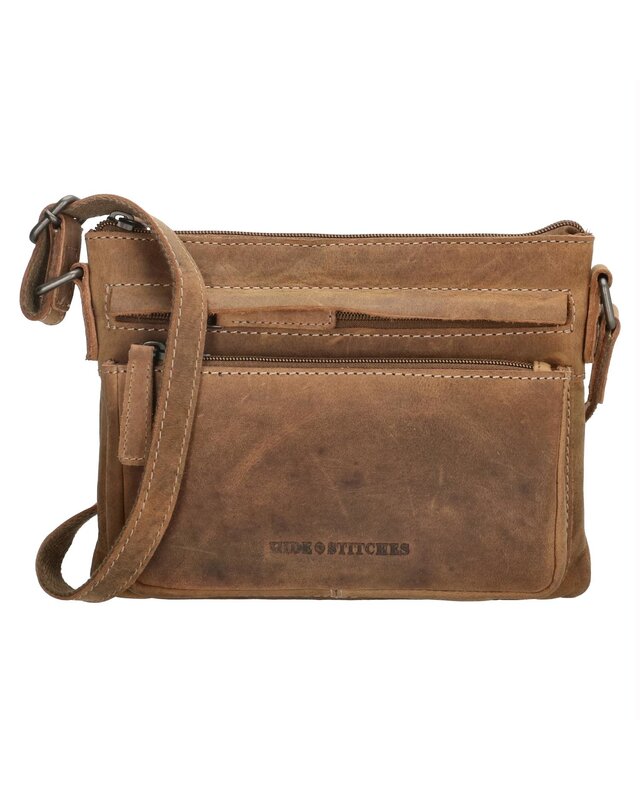 HIDE & STITCHES SCHOUDERTAS BRUIN