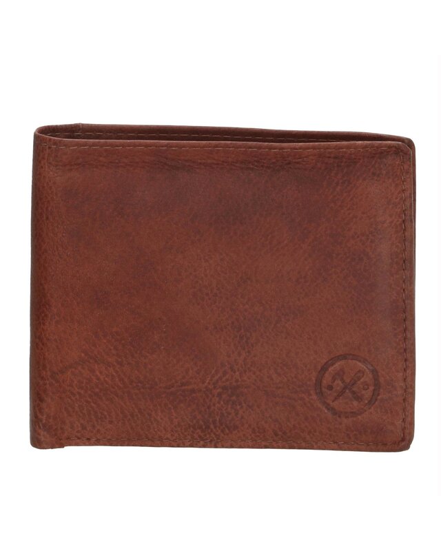 HIDE & STITCHES PORTEMONNEE BRUIN
