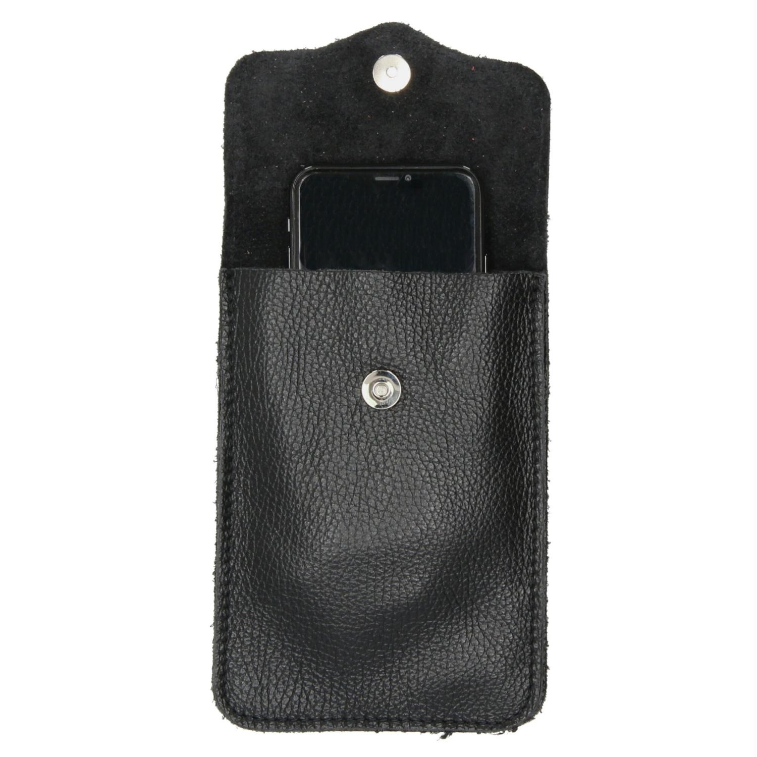 CHARM ELISA TELEFOONHOESJE ZWART