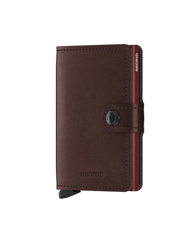 SECRID SECRID MINIWALLET METALLIC BRUIN