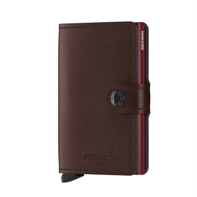 SECRID SECRID MINIWALLET METALLIC BRUIN