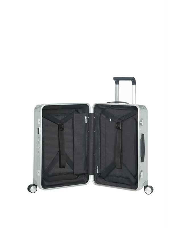 SAMSONITE SAMSONITE LITE-BOX ALU SPIN 55 Zilver