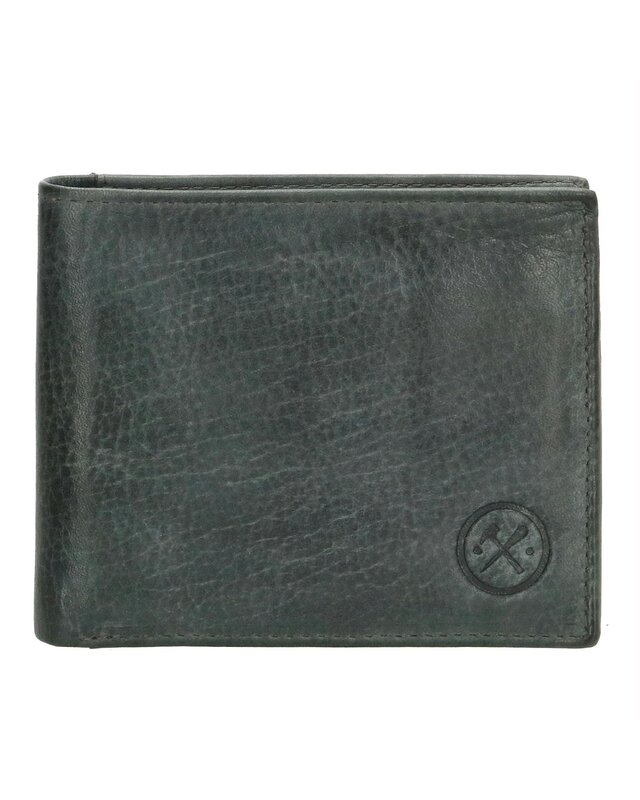 HIDE & STITCHES PORTEMONNEE GRIJS