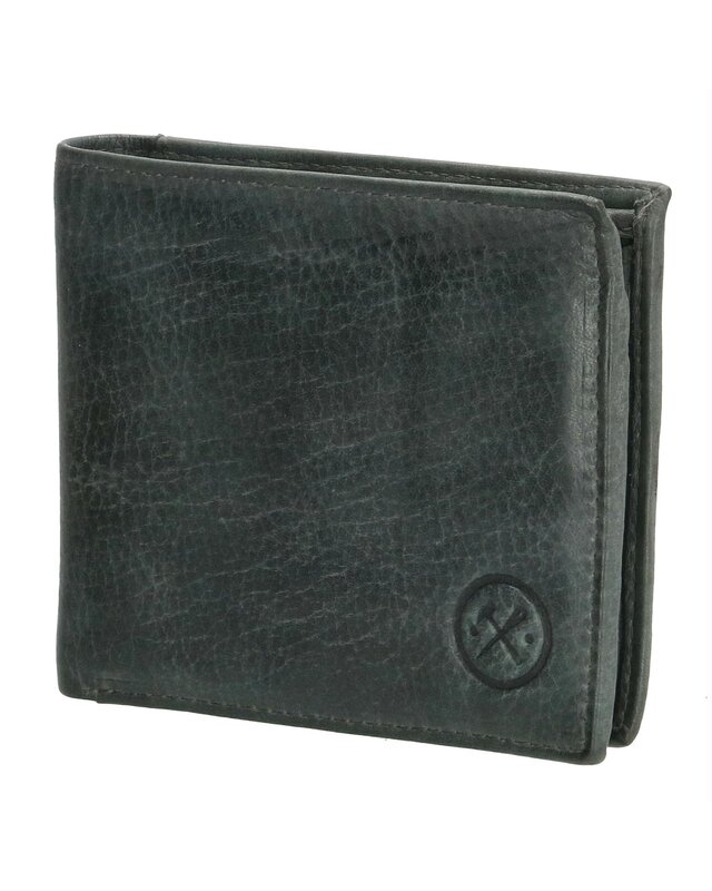 HIDE & STITCHES PORTEMONNEE GRIJS