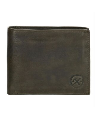 HIDE & STITCHES PORTEMONNEE GROEN