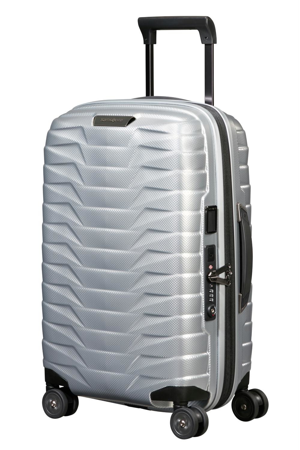 Samsonite Proxis Spinner 55/35 ZILVER