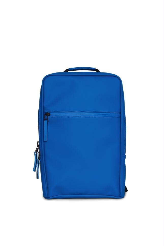 RAINS BOOK BACKPACK BLAUW