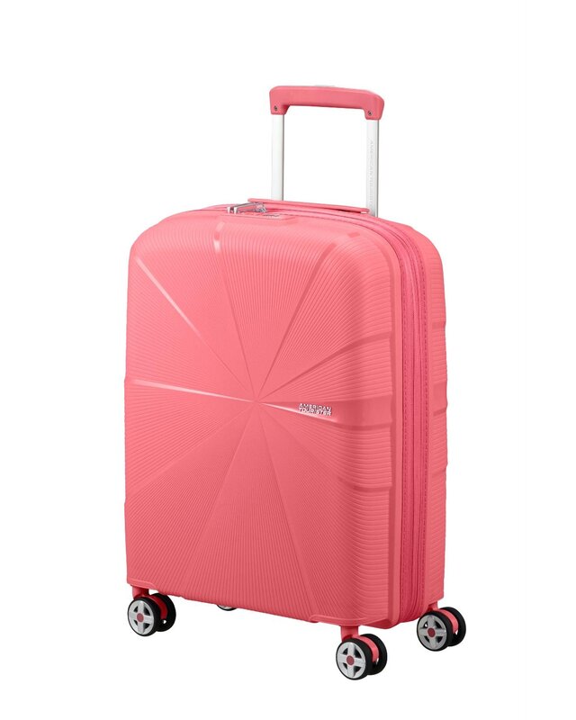 AMERICAN TOURISTER STARVIBE SPINNER 55/20 EXP SUN KISSED CORAL