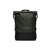 RAINS TRAIL ROLLTOP BACKPACK GREEN