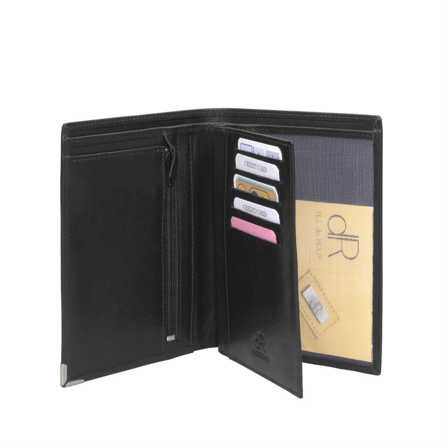 dR Amsterdam DE ROOY PORTEFEUILLE Black