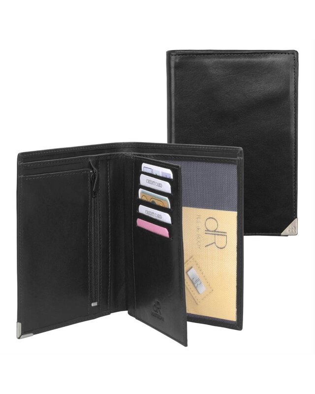 dR Amsterdam DE ROOY PORTEFEUILLE Black