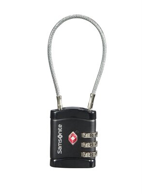 SAMSONITE SAMSONITE KABEL CIJFERSLOT Black