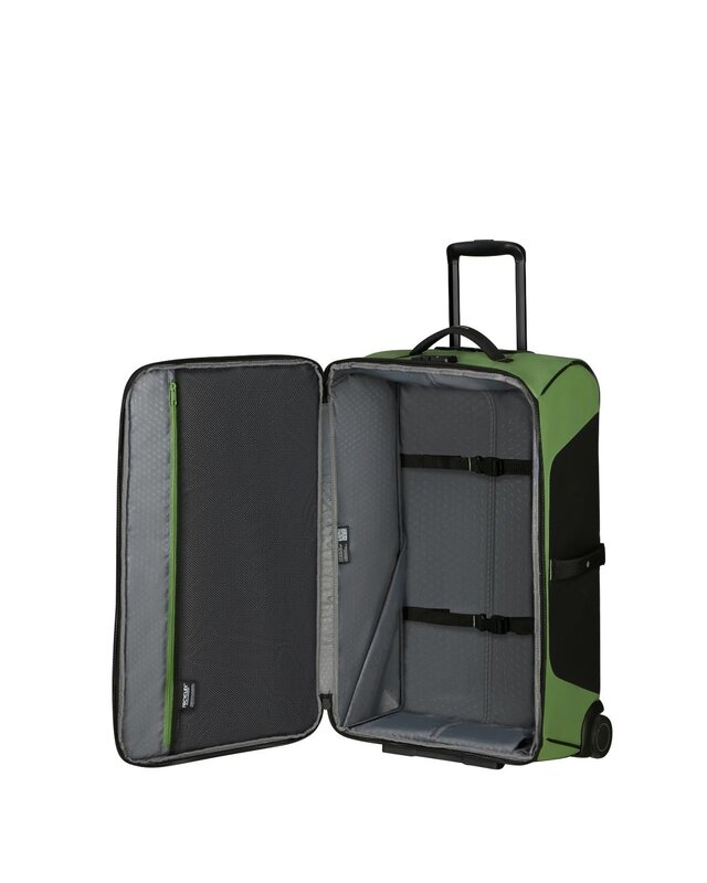 SAMSONITE ECODIVER DUFFLE WHEELS 67CM. STONE GREEN