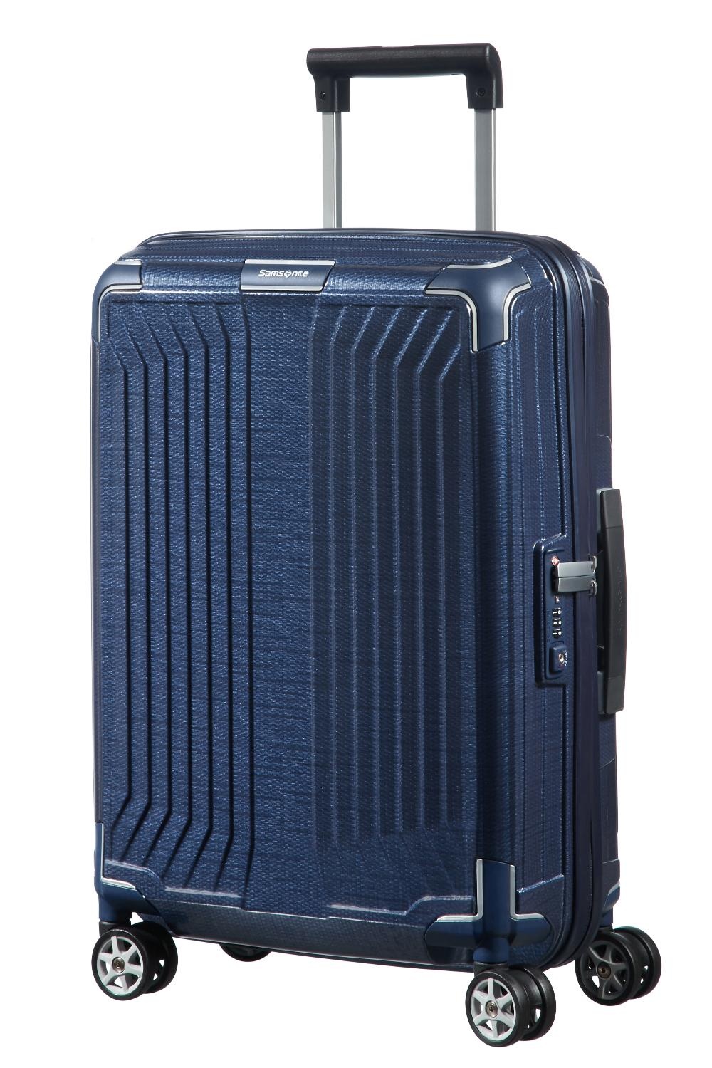 SAMSONITE LITE-BOX SPINNER 55 DEEP BLUE