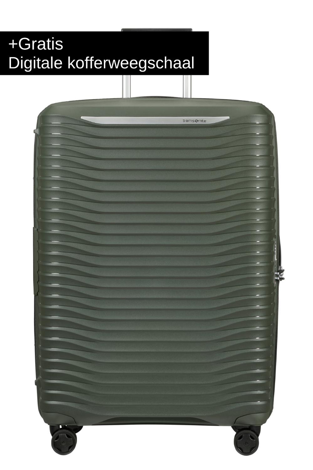 Samsonite Reiskoffer - Upscape Spinner 4 wiel 75/28 Uitbreidbaar (Large) Climbing Ivy