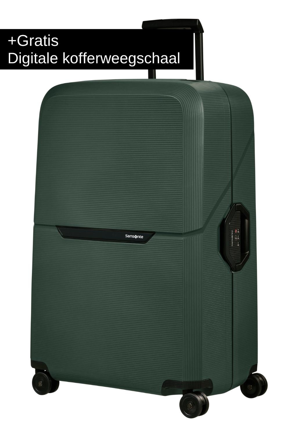 Samsonite Magnum Eco Harde Koffers groen