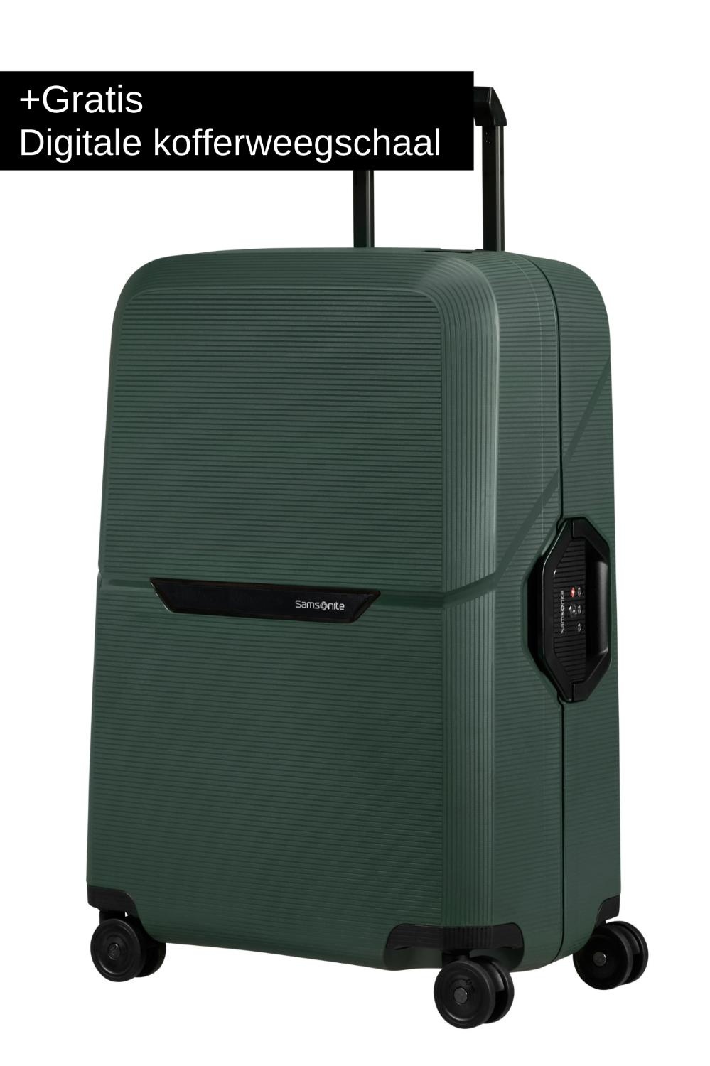 Samsonite Magnum Eco Harde Koffers groen