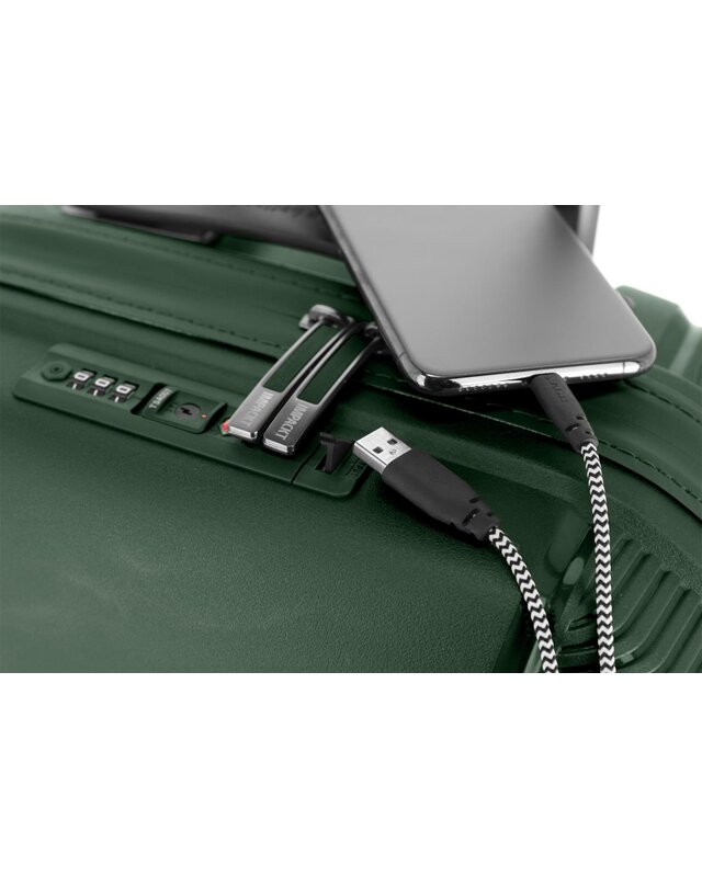 IMPACKT IMPACKT TROLLEY S 4 WIEL 55 CM DEEP SEA GREEN