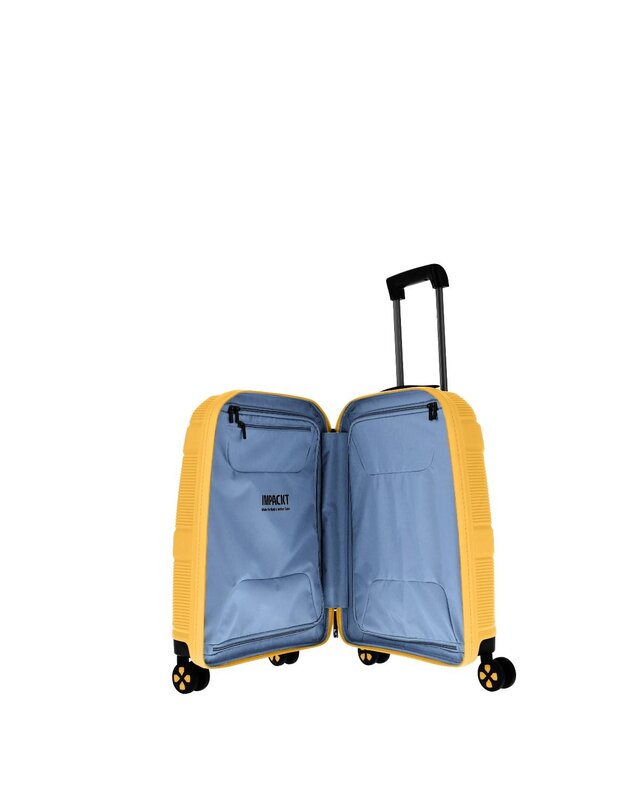 IMPACKT IMPACKT TROLLEY S 4 WIEL 55 CM SUNSET YELLOW
