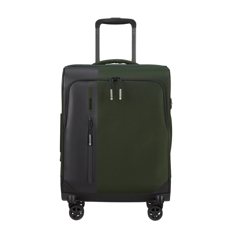 SAMSONITE BIZ2GO TRVL SPINNER 55 DF EXP EARTH GREEN