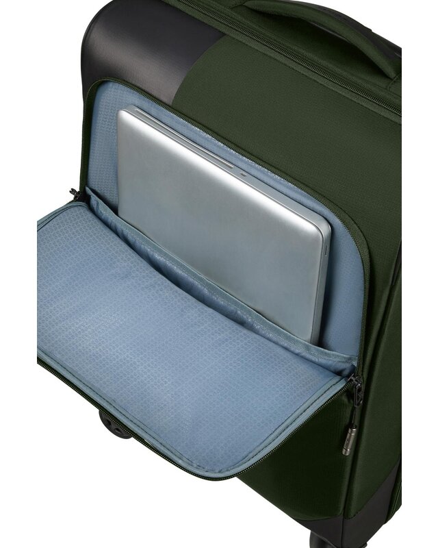 SAMSONITE BIZ2GO TRVL SPINNER 55 DF EXP EARTH GREEN