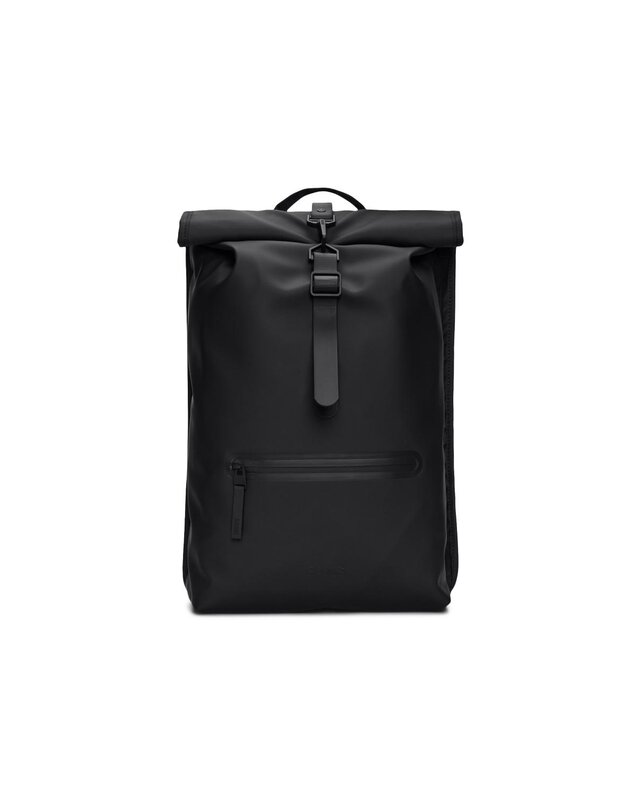 RAINS ROLLTOP RUCKSACK W3 16'' BLACK