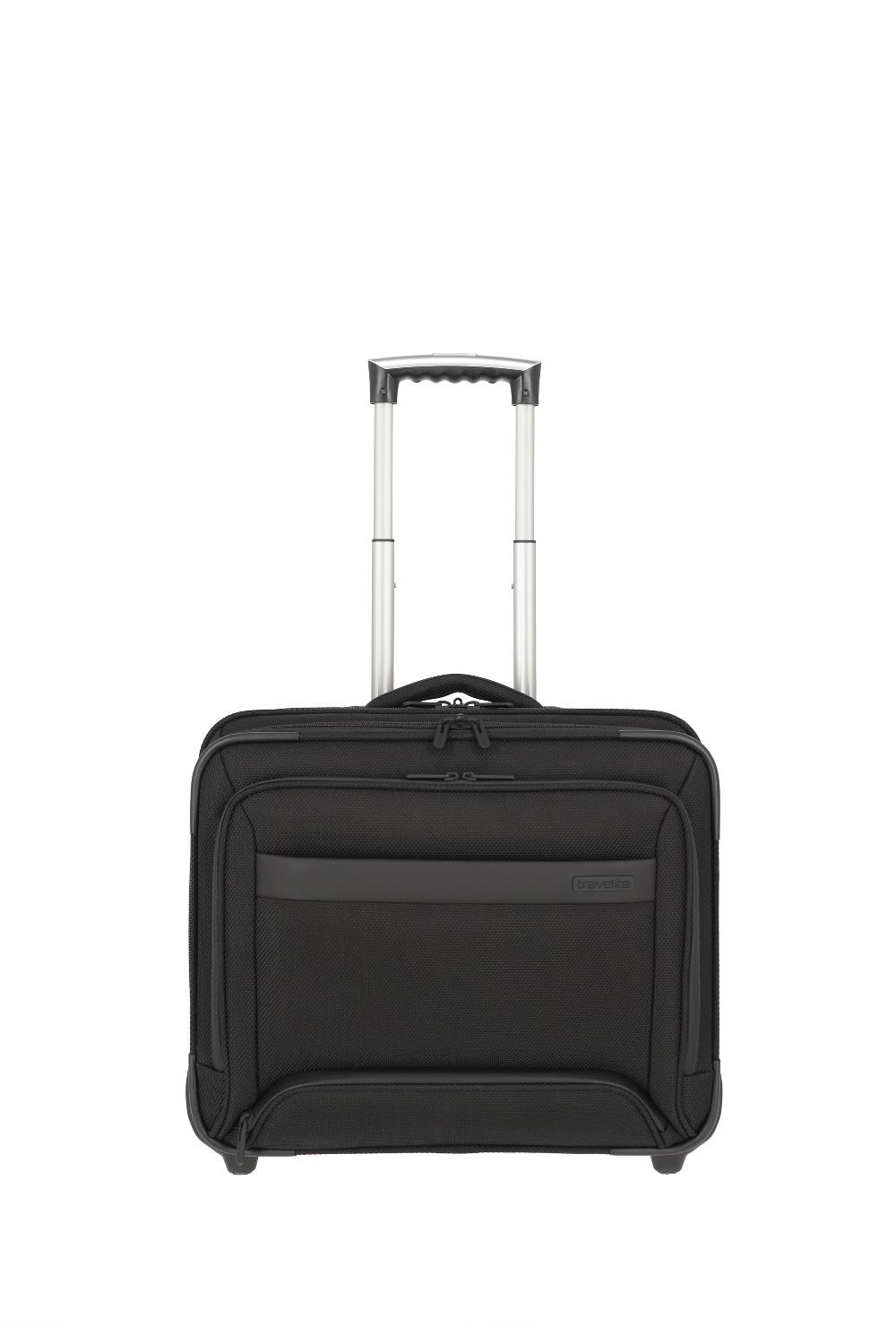 Travelite Handbagage zachte koffer / Trolley / Reiskoffer - Meet - 43 cm - Zwart