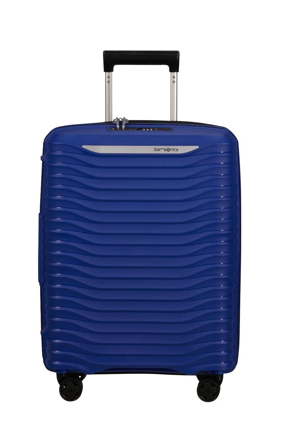 Samsonite Reiskoffer - Upscape Spinner 4 wiel 55/20 Uitbreidbaar (Handbagage) Nautical Blue - 2.3 kg