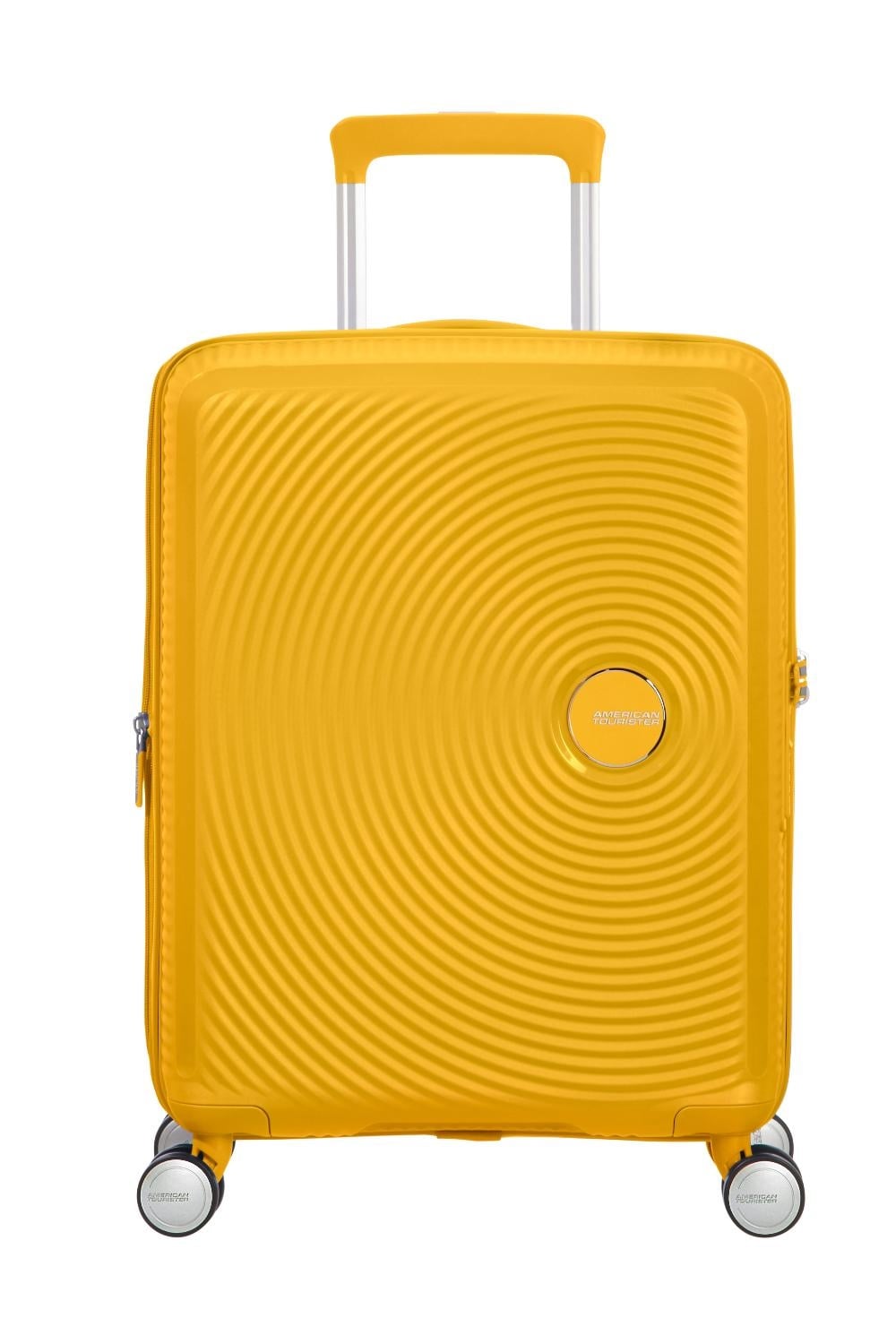 AMERICAN TOURISTER Soundbox 55 cm Spinner Exp Golden Yellow