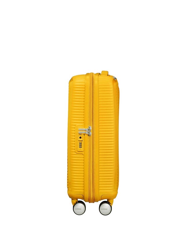 AMERICAN TOURISTER Soundbox 55 cm Spinner Exp Golden Yellow