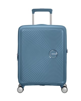 AMERICAN TOURISTER Soundbox 55 cm Spinner Exp Stone Blue