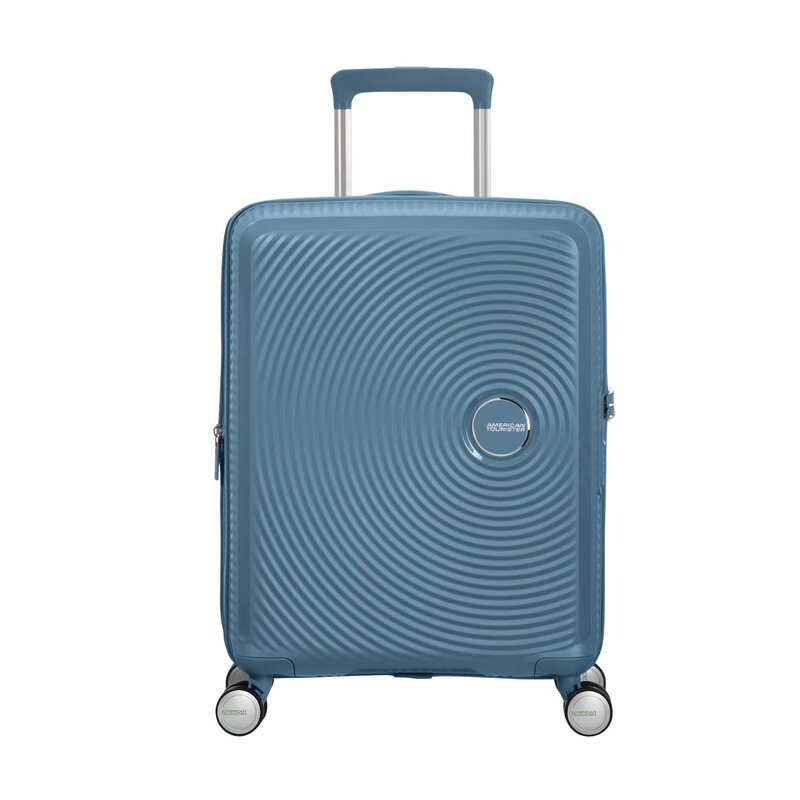 AMERICAN TOURISTER Soundbox 55 cm Spinner Exp Stone Blue