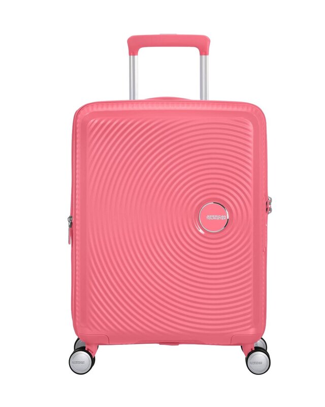AMERICAN TOURISTER Soundbox 55 cm Spinner Exp Sun Kissed Coral
