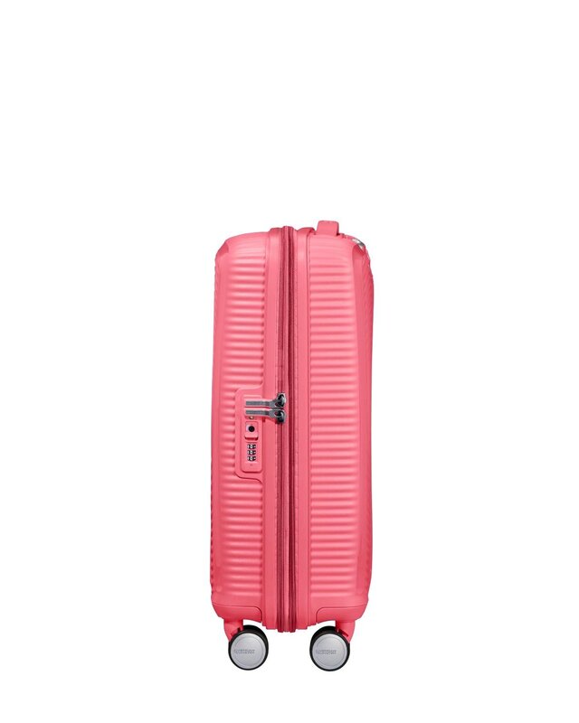 AMERICAN TOURISTER Soundbox 55 cm Spinner Exp Sun Kissed Coral