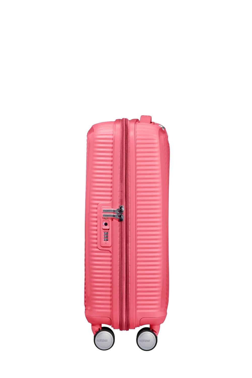 AMERICAN TOURISTER Soundbox 55 cm Spinner Exp Sun Kissed Coral