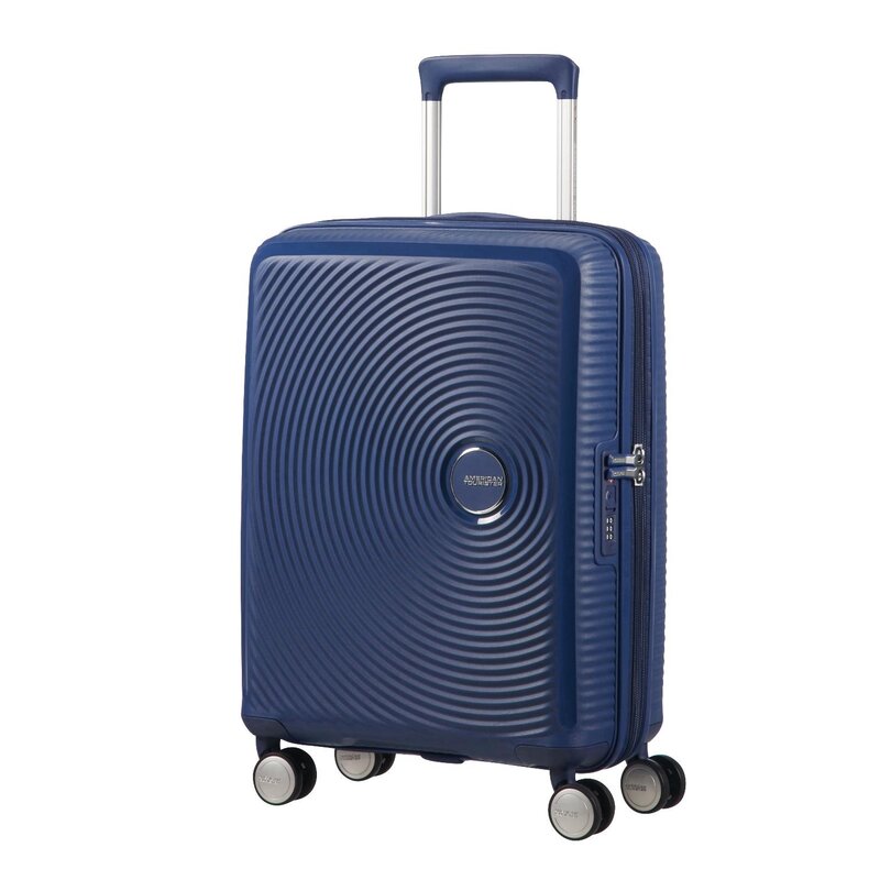 AMERICAN TOURISTER Soundbox 55 cm Spinner Exp Midnight Navy