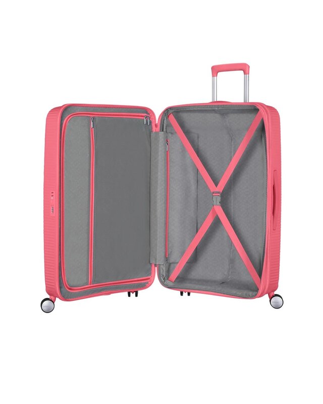 AMERICAN TOURISTER Soundbox 67 cm Spinner Tsa Exp Sun Kissed Coral