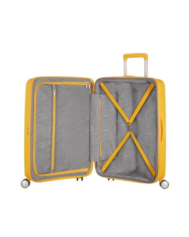 AMERICAN TOURISTER Soundbox 77 cm Spinner Tsa Exp Golden Yellow