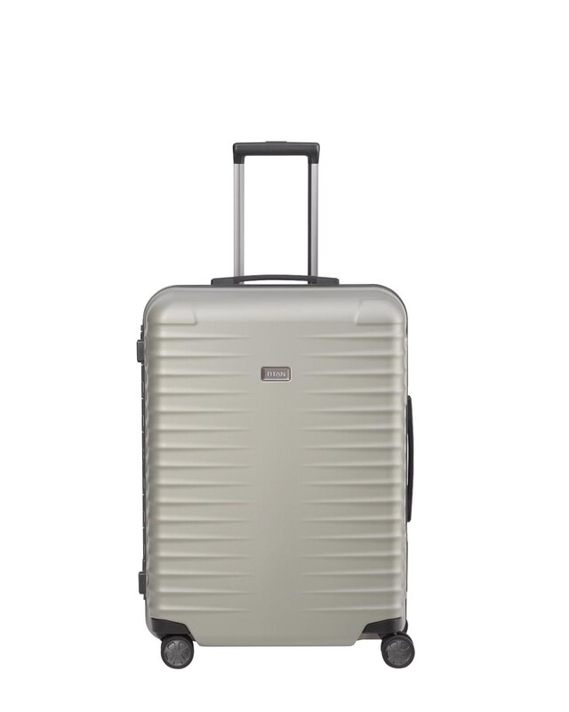 TITAN Litron Frame 4W Trolley M Champagne