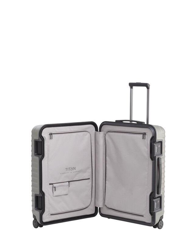 TITAN Litron Frame 4W Trolley M Champagne