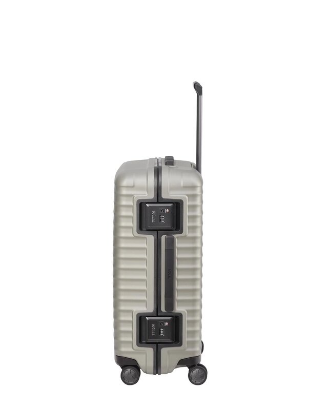 TITAN Litron Frame 4W Trolley M Champagne