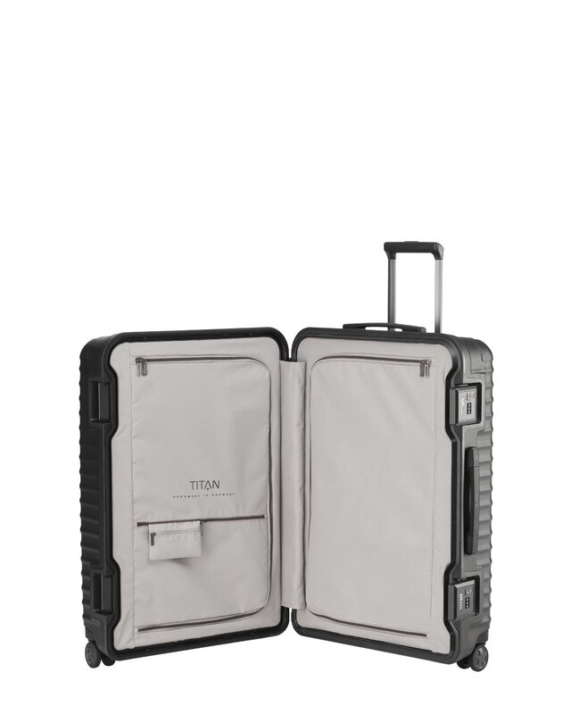 TITAN Litron Frame 4W Trolley L SCHWARZ