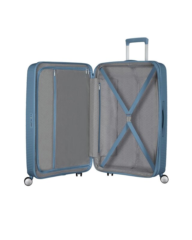 AMERICAN TOURISTER Soundbox 67 cm Spinner Tsa Exp STONE BLUE