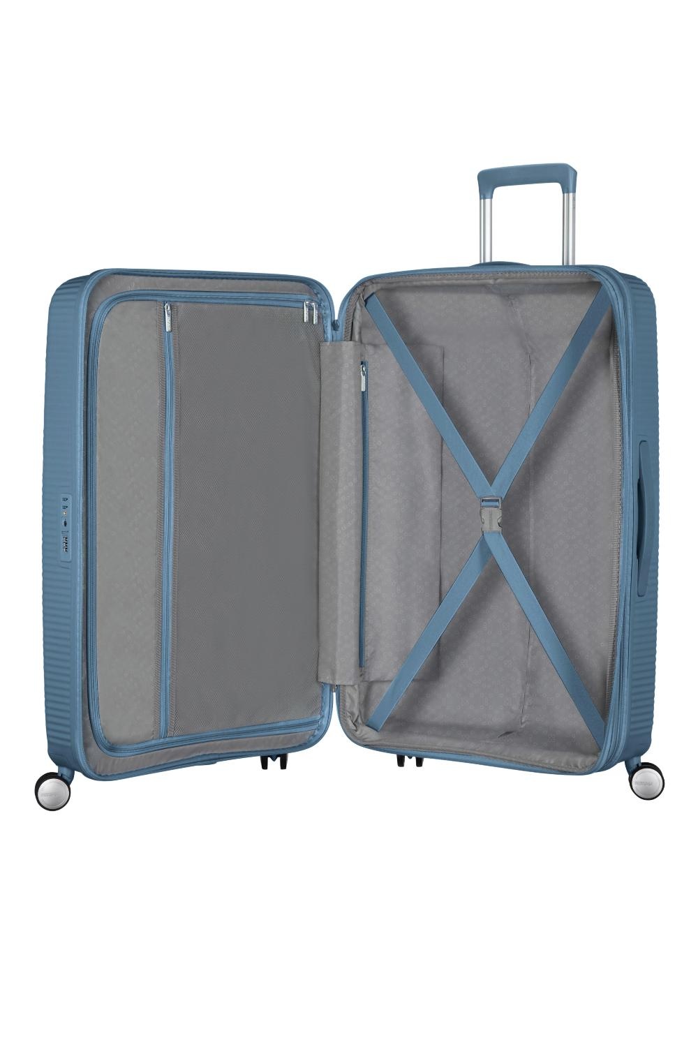 AMERICAN TOURISTER Soundbox 67 cm Spinner Tsa Exp STONE BLUE