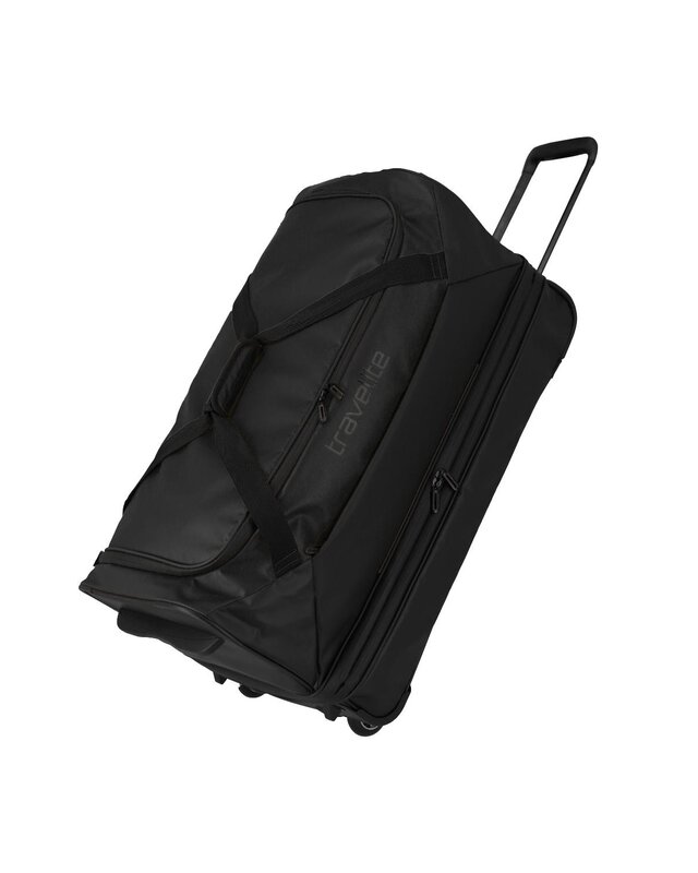 TRAVELITE BASICS WHEELED DUFFLE 70CM EXP Black