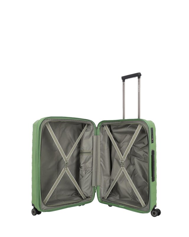 TRAVELITE TRAVELITE MOOBY 4W TROLLEY M GROEN