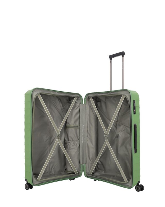 TRAVELITE TRAVELITE MOOBY 4W TROLLEY L GROEN